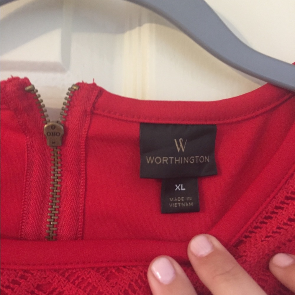 Worthington red top